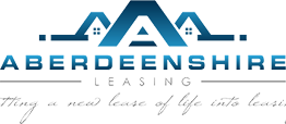 Aberdeenshire Leasing logo text reads putting a new lease of life into leasing